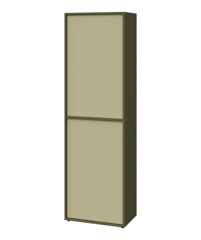 ERY V640 L kancelářská skříň, 1-dveřová, 2000x600x400, levá, zelená